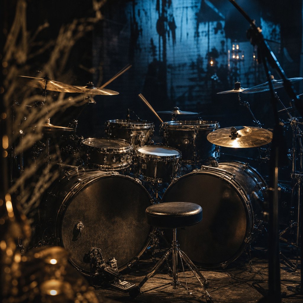 Joey Jordison performing live