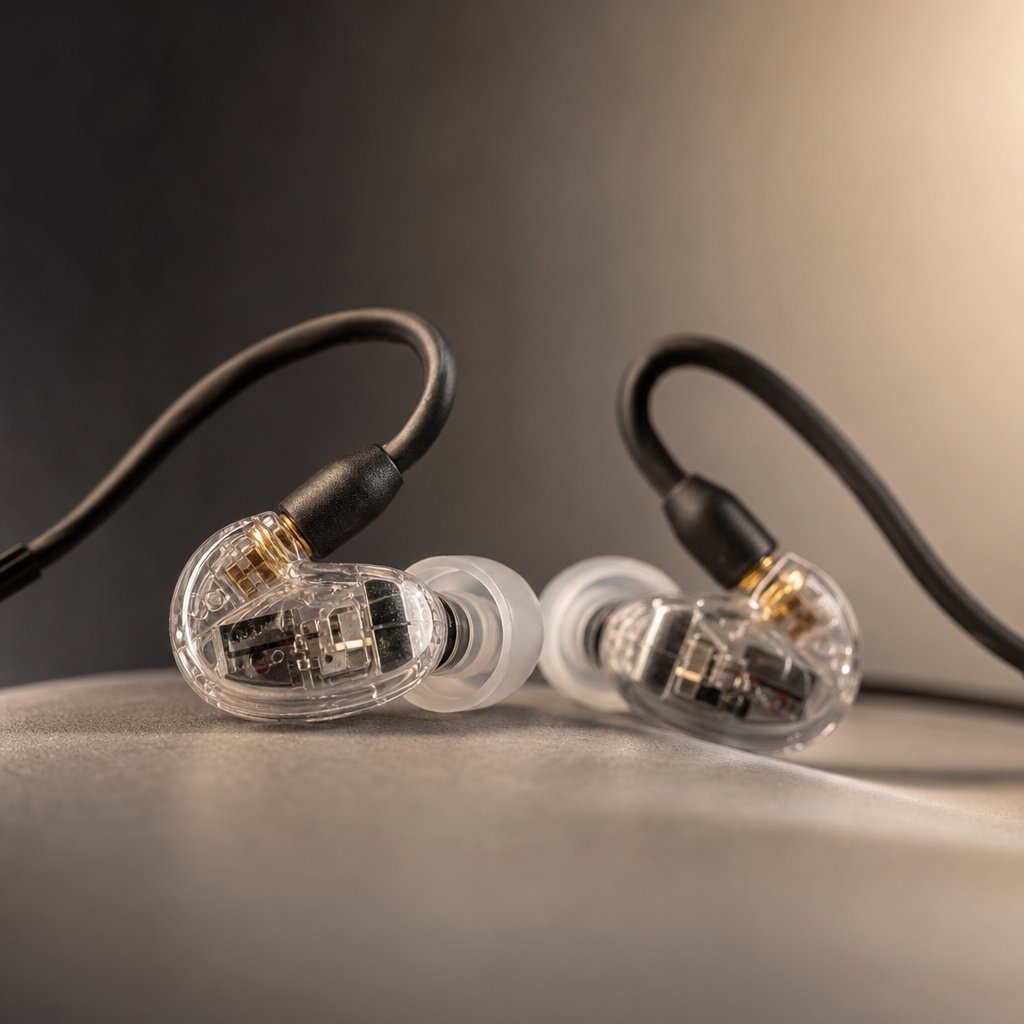 In-Ear Monitors cymbal stack